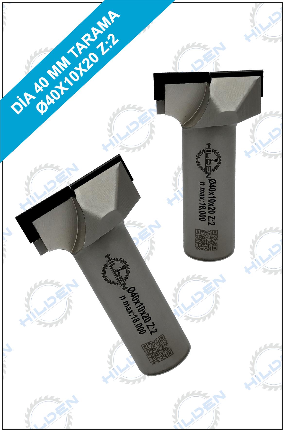 DİA 40 MM TARAMA FREZE BIÇAĞI