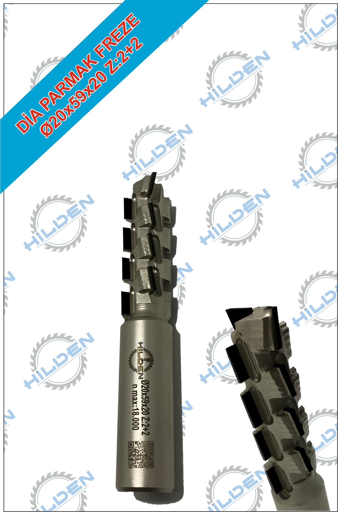 DİA PARMAK FREZE Ø20 MM