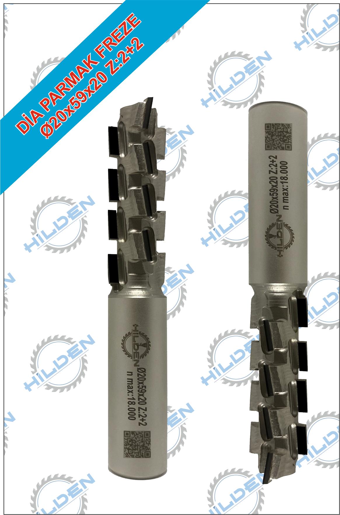 DİA PARMAK FREZE Ø20 MM