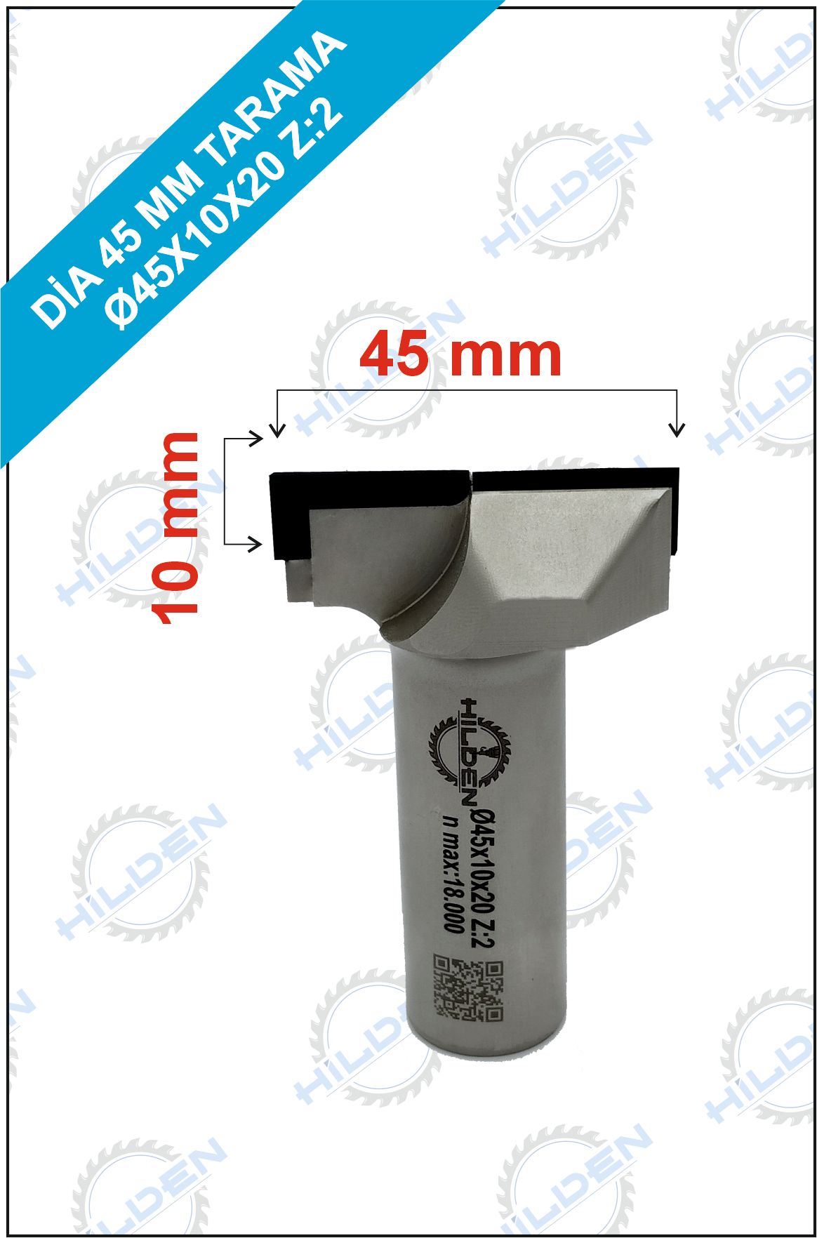 DİA 45MM TARAMA FREZE BIÇAĞI