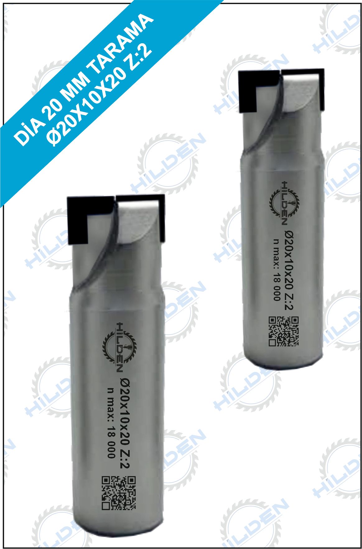 DİA 20 MM TARAMA FREZE BIÇAĞI