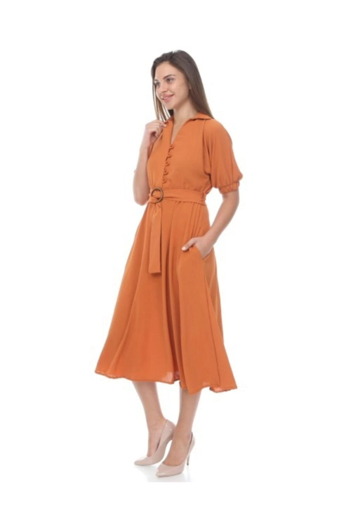 Ayrobin Midi Boy Elbise