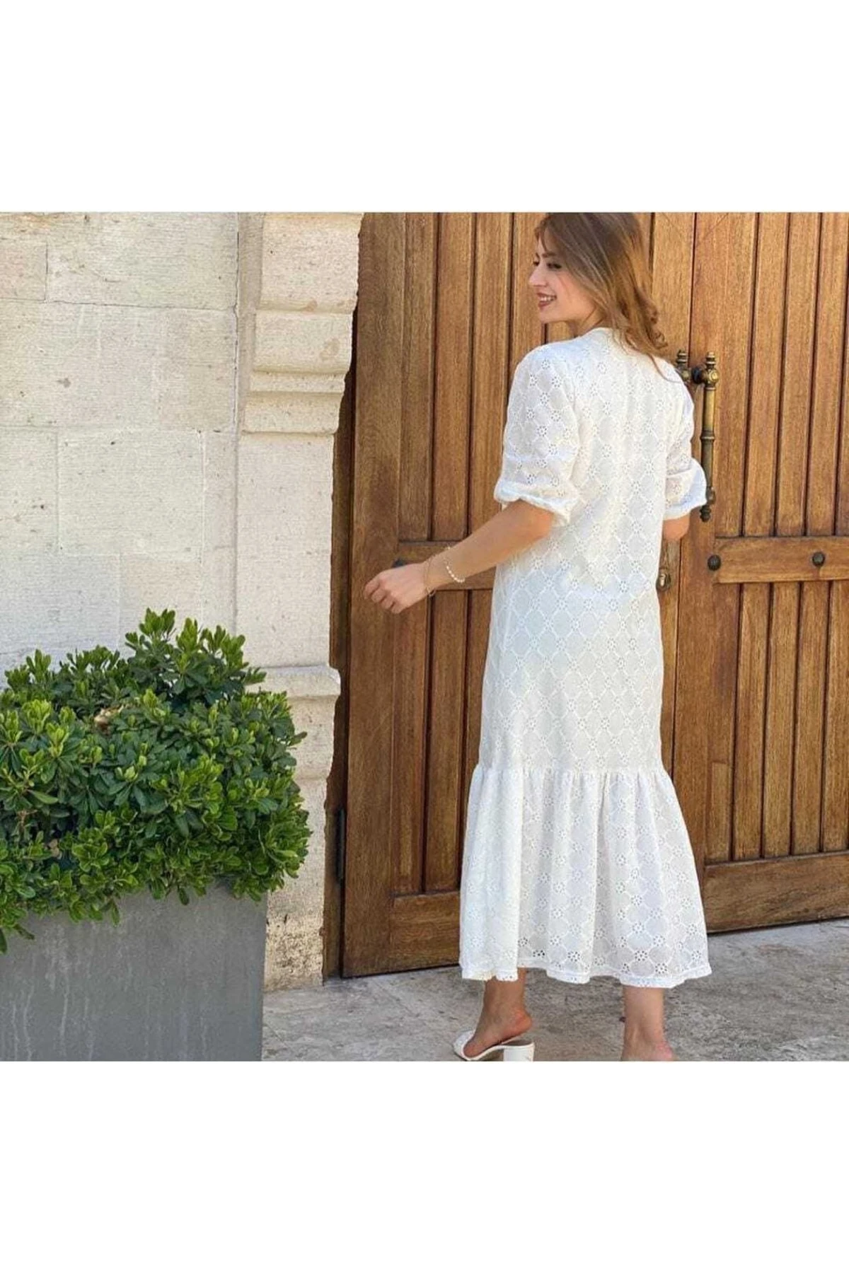 Fisto Kumaş ( Pamuklu) Elbise