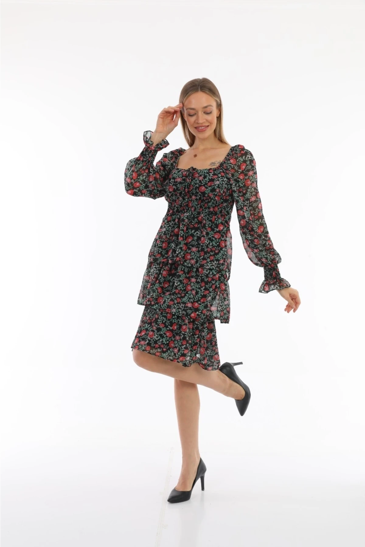 Kat Kat Gipeli Şifon