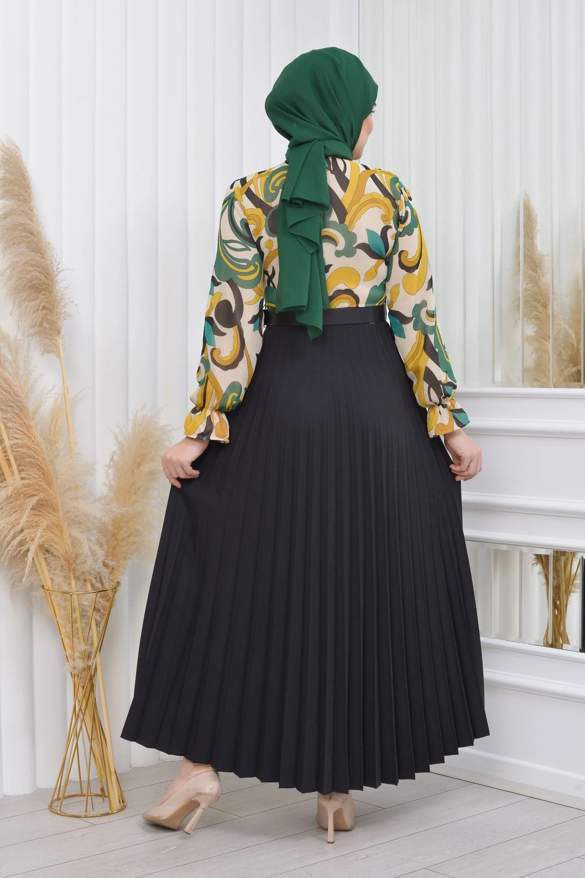 Tamamı Astarlı Gömlek Elbise