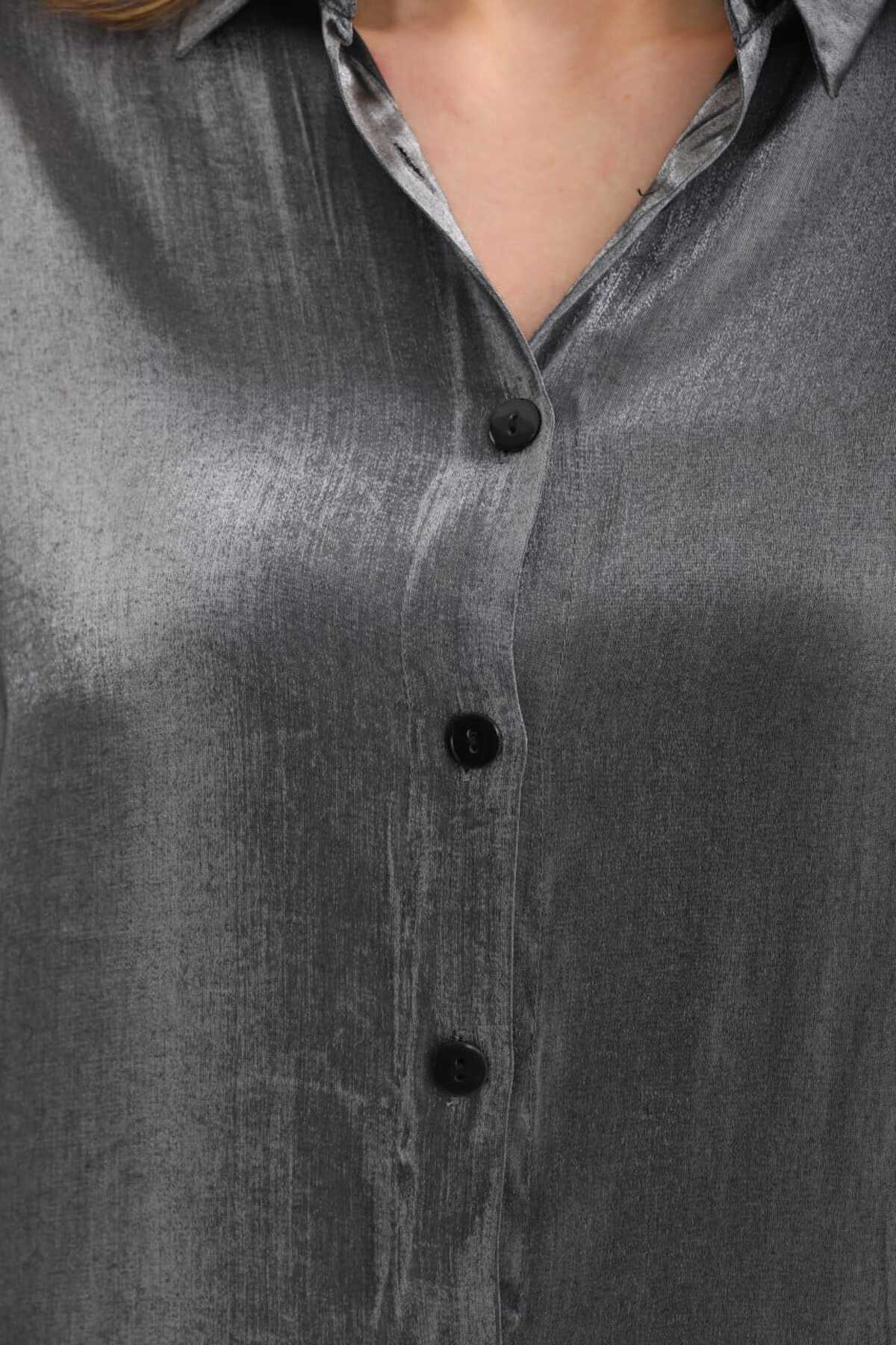 İkili Takım Baskılı Saten