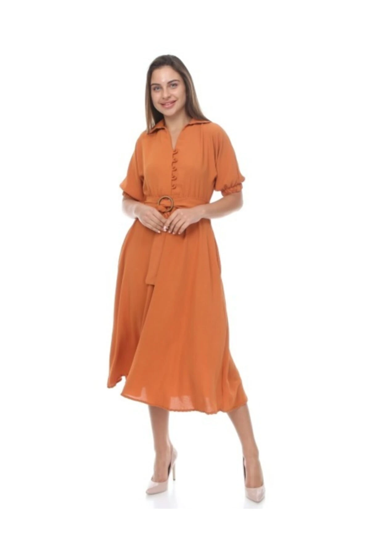 Ayrobin Midi Boy Elbise