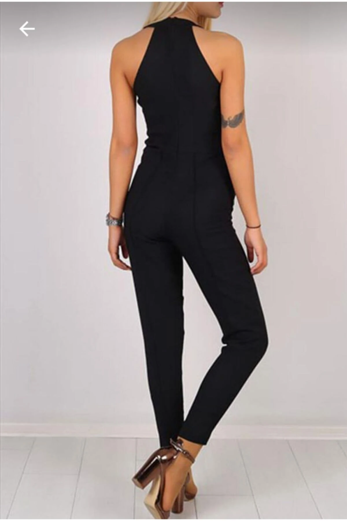 Kadın Siyah Yaka Dantel Tulun