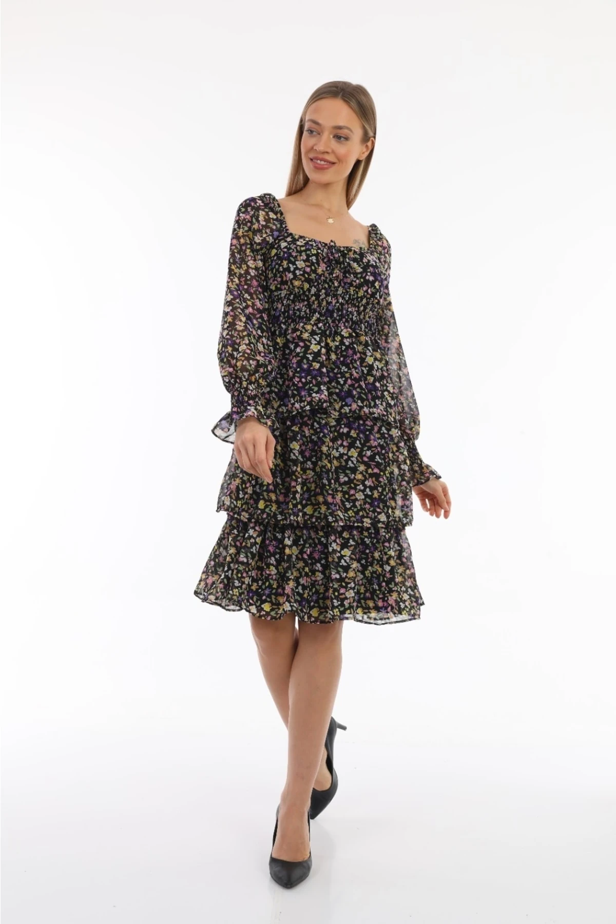 Kat Kat Gipeli Şifon