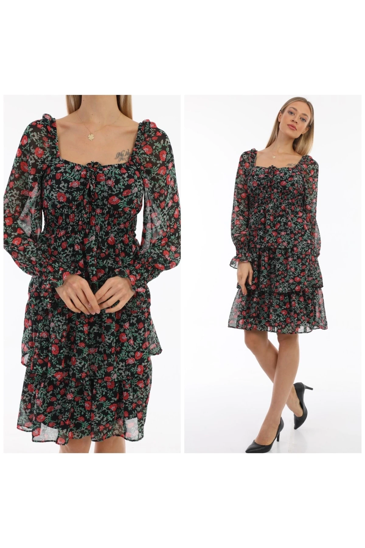 Kat Kat Gipeli Şifon