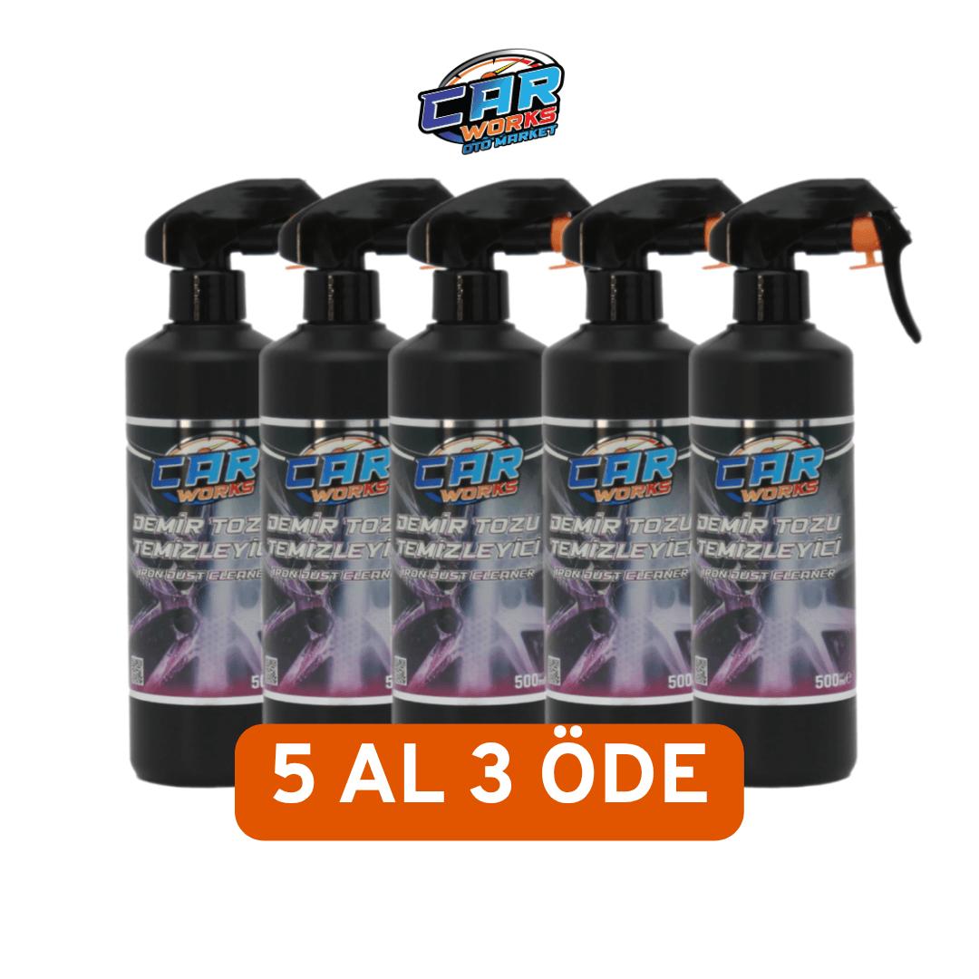 5 ADET DEMİR TOZU TEMİZLEYİCİ