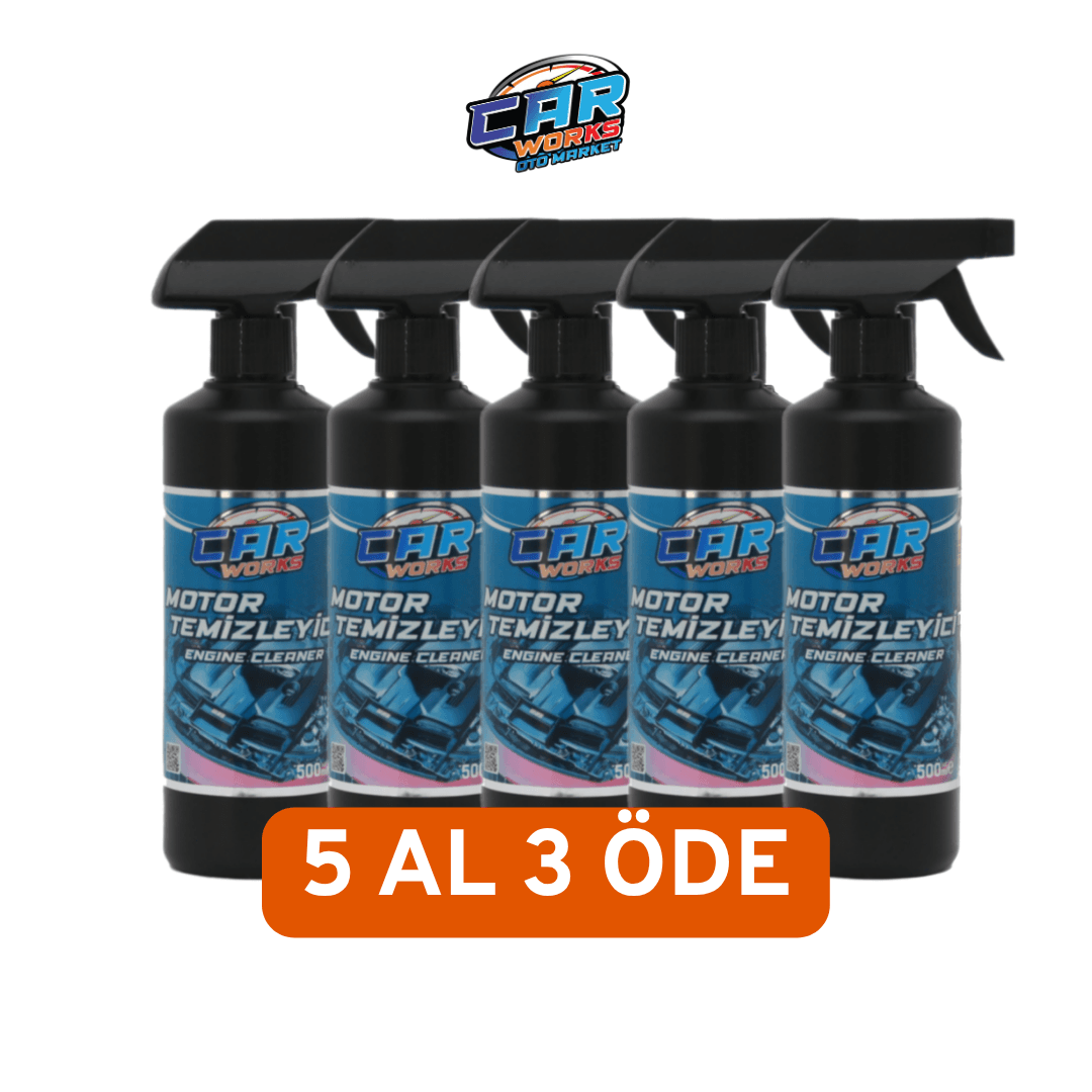 5 ADET MOTOR TEMİZLEYİCİ