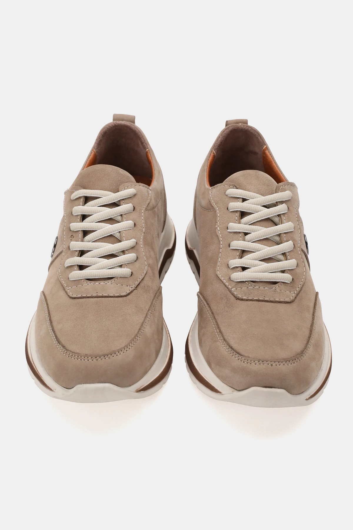 ERKEK BEJ NUBUK HAKİKİ DOĞAL DERİ BAĞCIKLI ORTOPEDİK CASUAL AYAKKABI