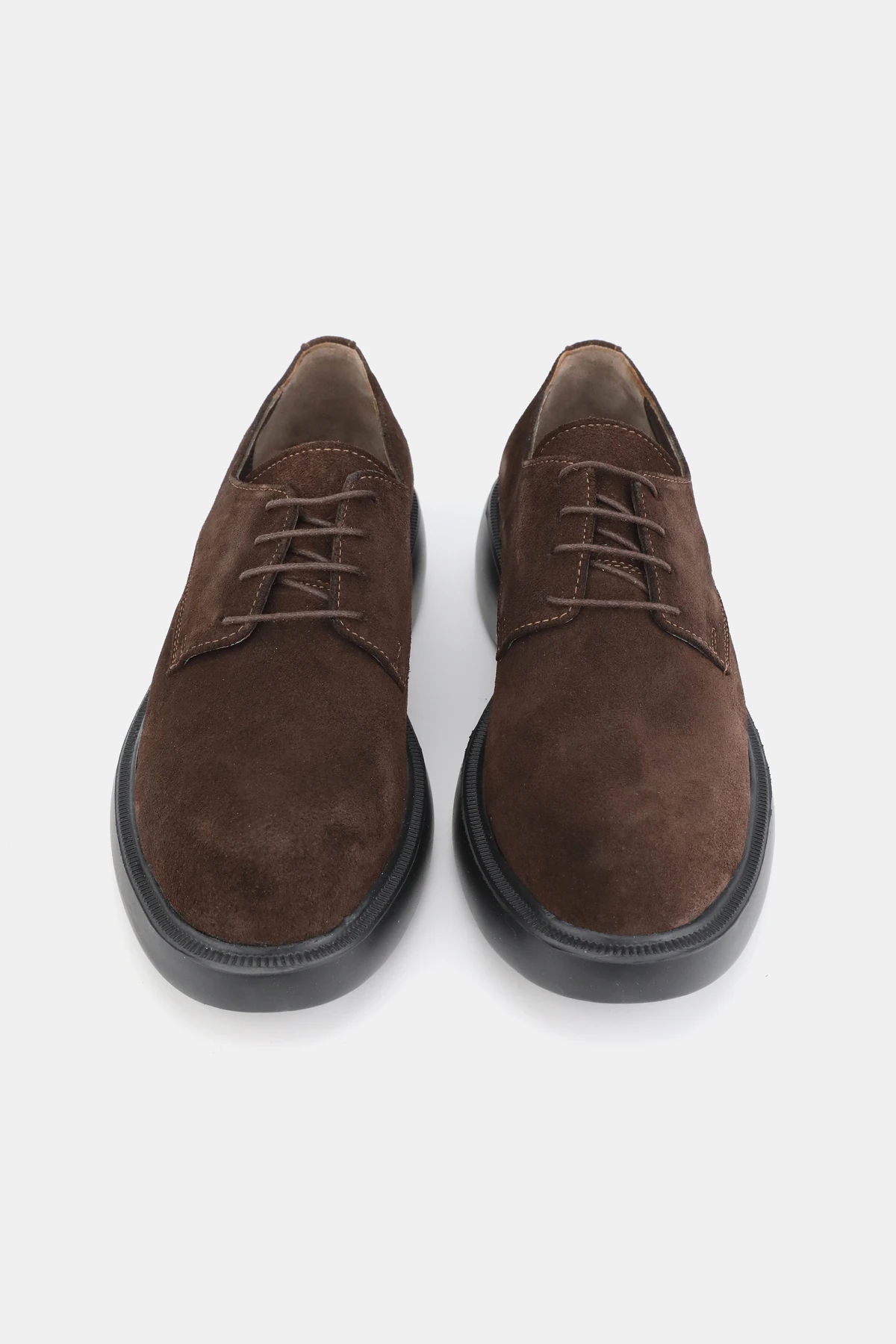 ERKEK KAHVERENGİ SÜET HAKİKİ DOĞAL DERİ EVA TABAN BAĞCIKLI AYAKKABI