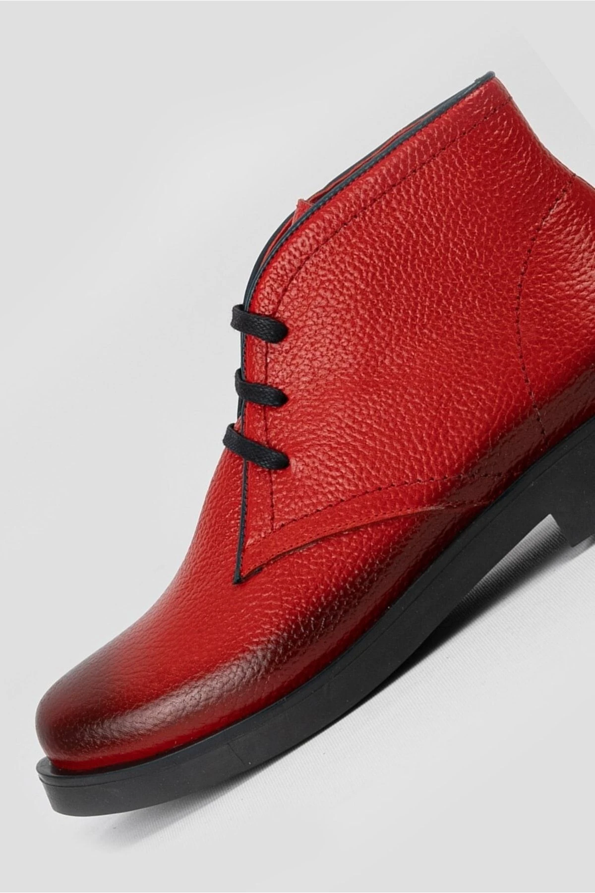 Kadın Bej Hakiki Deri 34-35-41 Numara Bot & Bootie