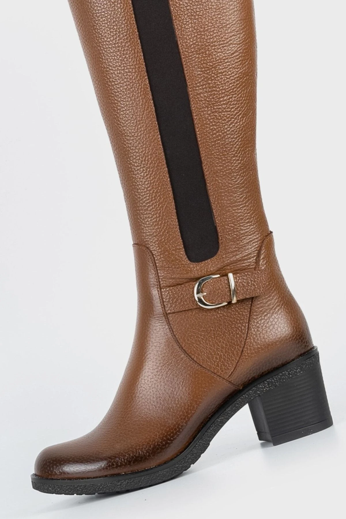 Kadın Kahverengi Hakiki Deri 35-40 Numara Çizme