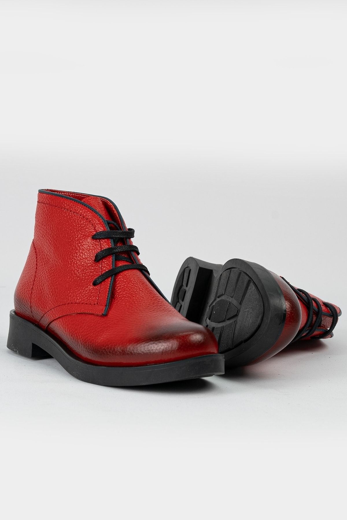 Kadın Bej Hakiki Deri 34-35-41 Numara Bot & Bootie