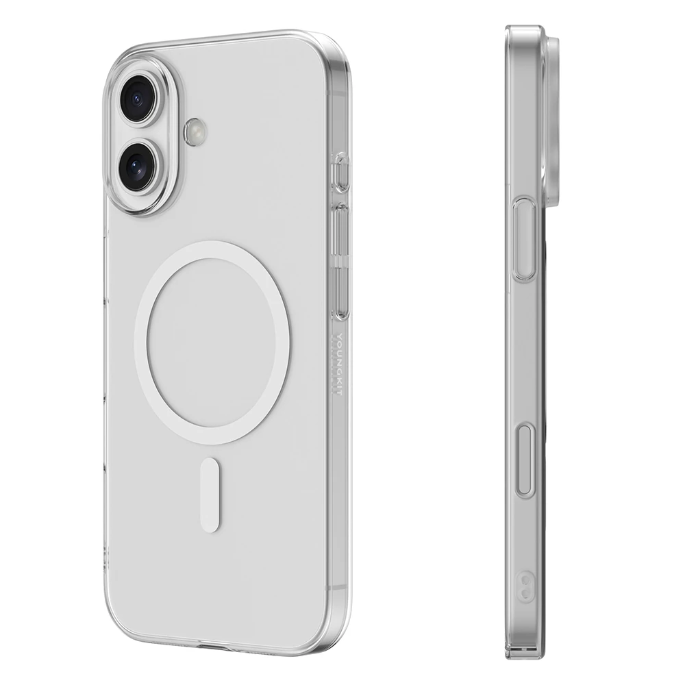 Apple iPhone 16 Kılıf M-safe Şarj Özellikli Youngkit High Definition Serisi Kapak