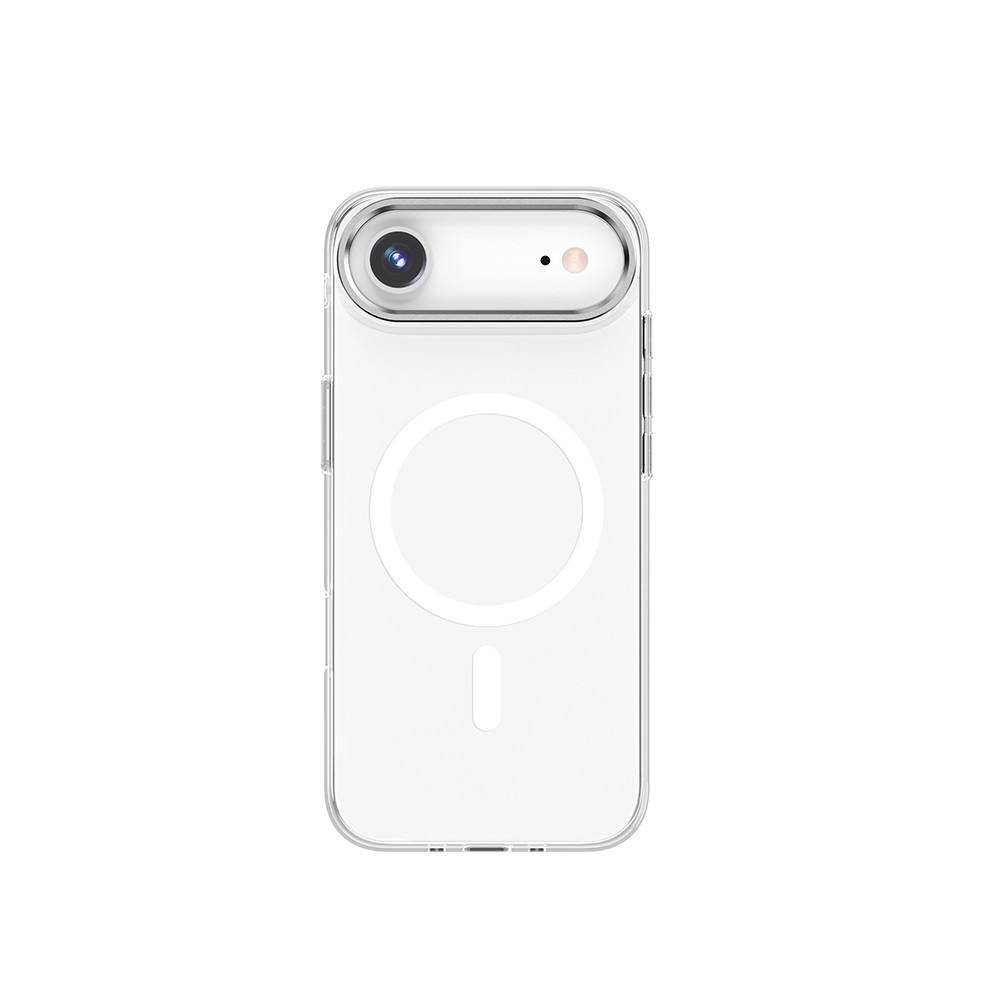 Apple iPhone 17 Air Kılıf M-safe Şarj Özellikli Wiwu YXK-208 Invisible Ultra Sert PC Kapak