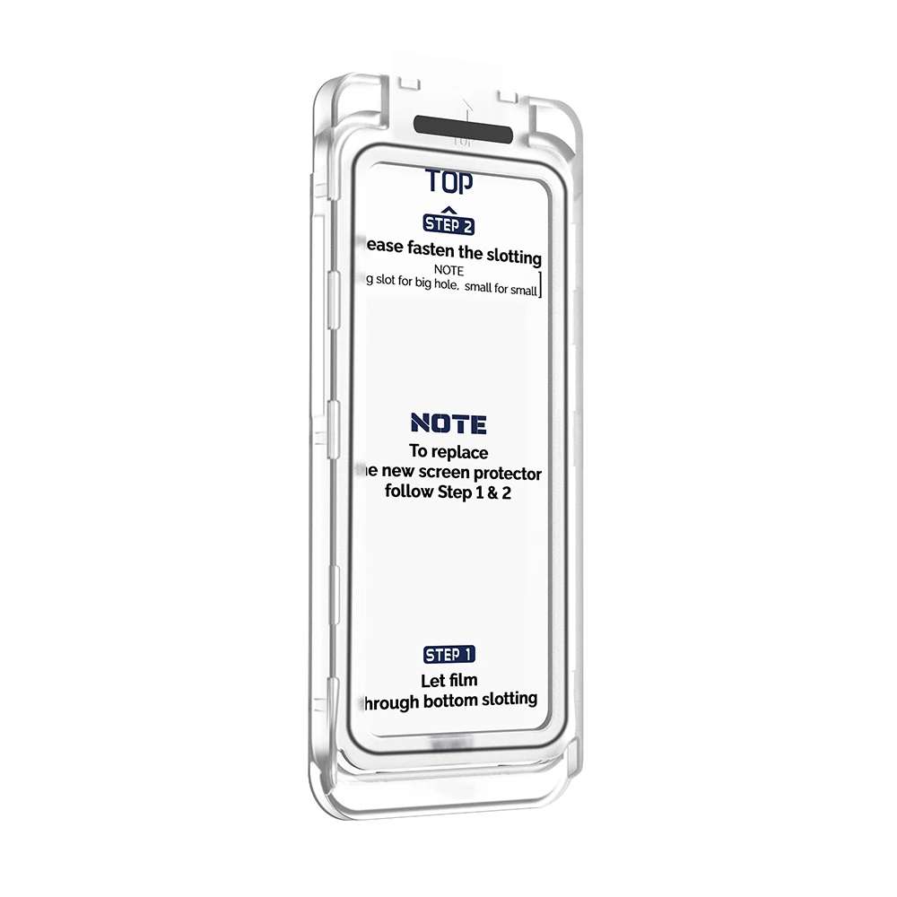 Apple iPhone 17 Pro Wiwu SQ-008 Oleofobik Easy Install Darbeye Karşı Dayanıklı Temperli Cam Ekran Koruyucu + Kolay Uygulama Aparatlı