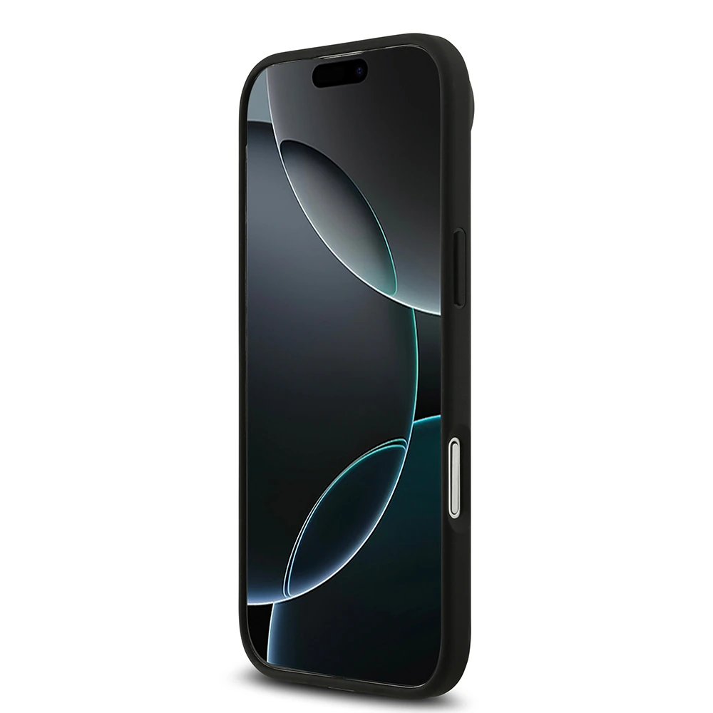 Apple iPhone 17 Air Kılıf Mercedes Benz Orjinal Lisanslı M-safe Şarj Özellikli Dokulu Desenli Deri Kapak