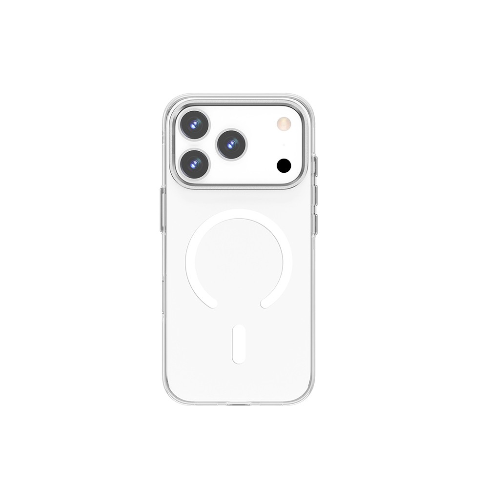 Apple iPhone 17 Pro Kılıf M-safe Şarj Özellikli Wiwu YXK-208 Invisible Ultra Sert PC Kapak