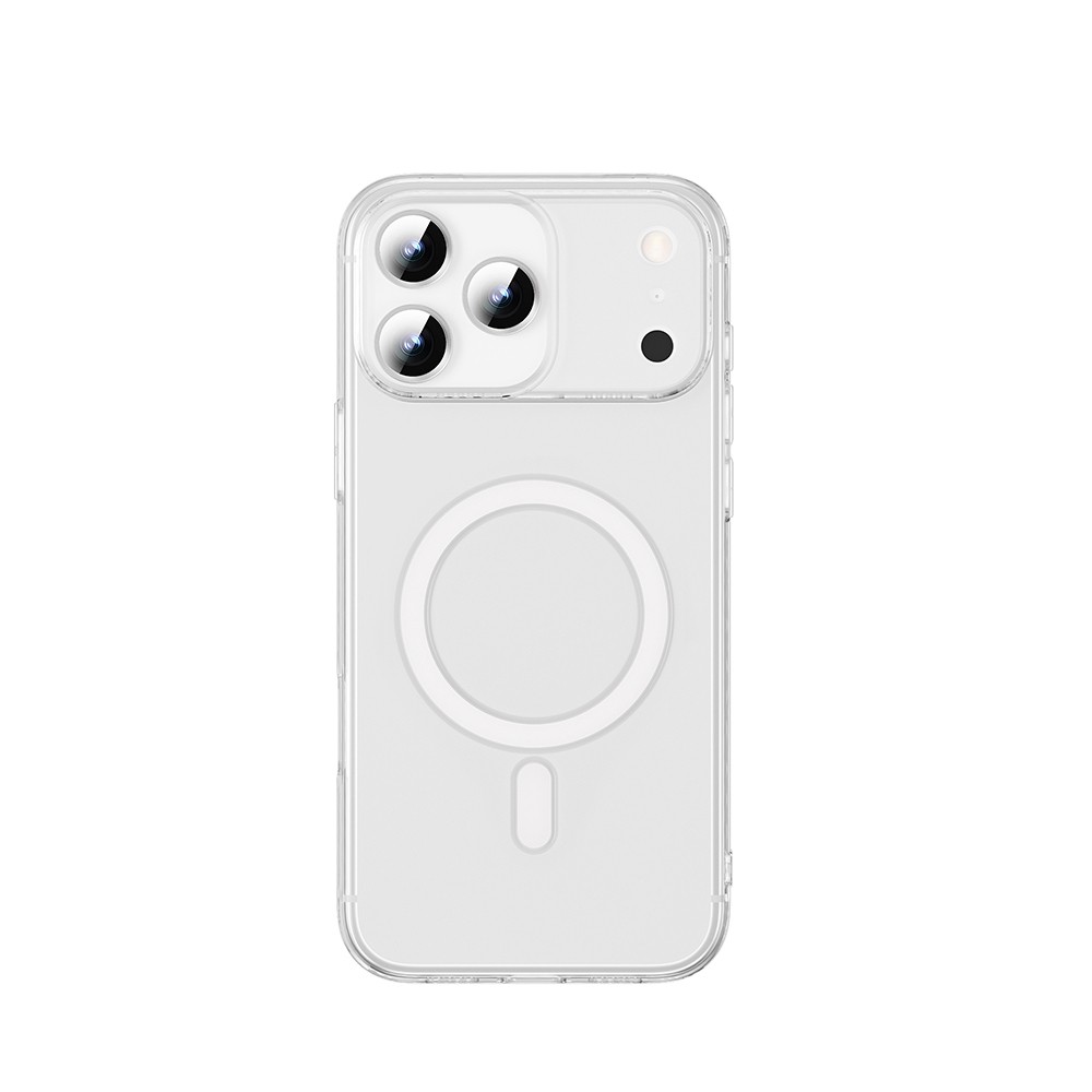 Apple iPhone 17 Pro Kılıf M-safe Şarj Özellikli Wiwu YXK-207 Invisible Pro Sert PC Kapak