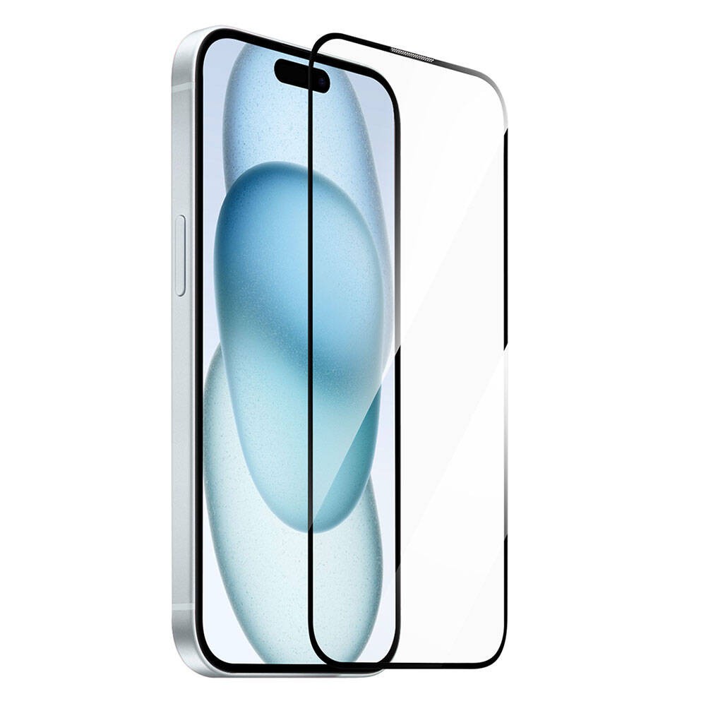 iPhone 15 Wiwu GT-010 Anti-Reflective Polimer Oleofobik Kaplama Ultra İnce Temperli Cam Ekran Koruyucu