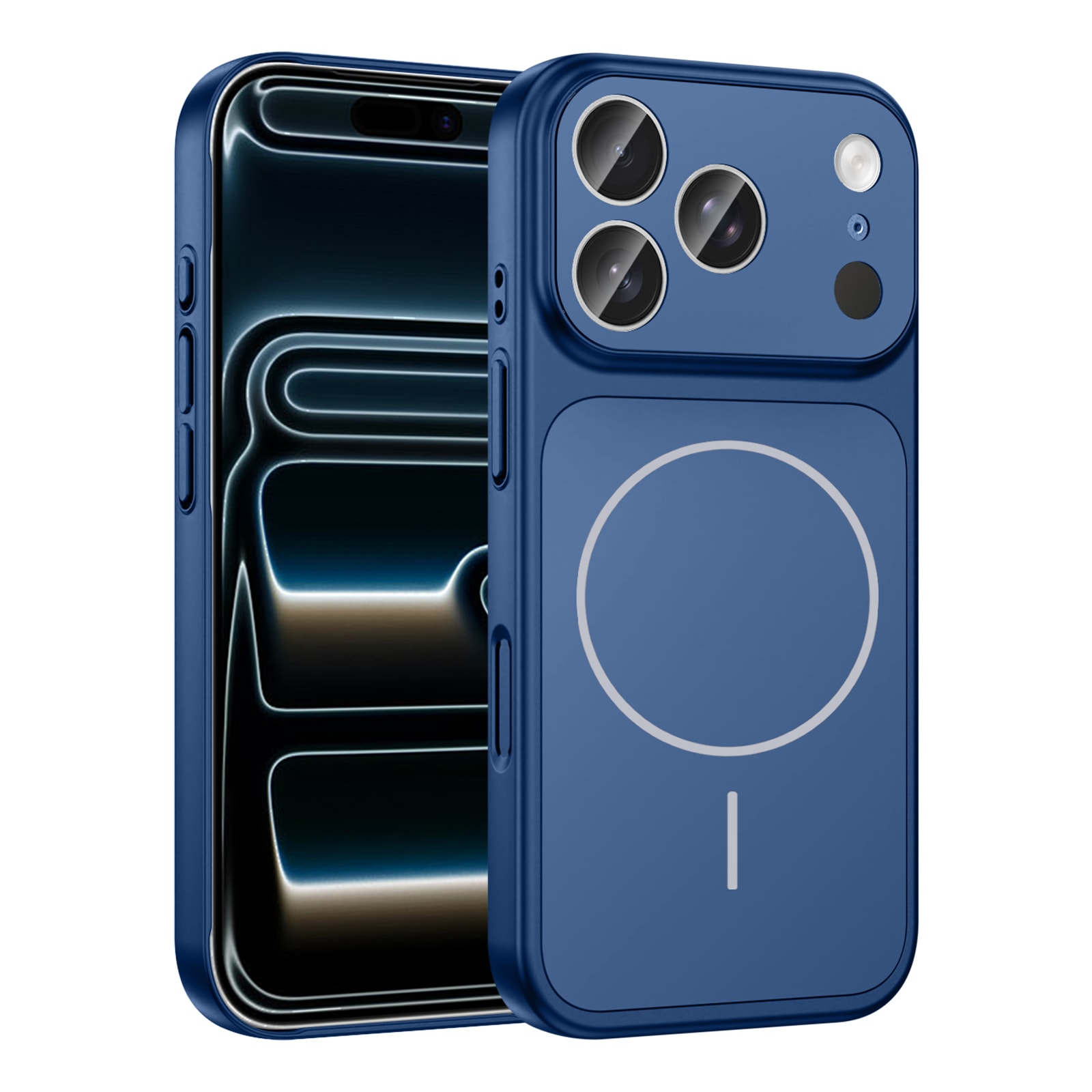 Apple iPhone 17 Pro Kılıf Zore M-Safe Şarj Özellikli Kamera Korumalı Formen Kapak