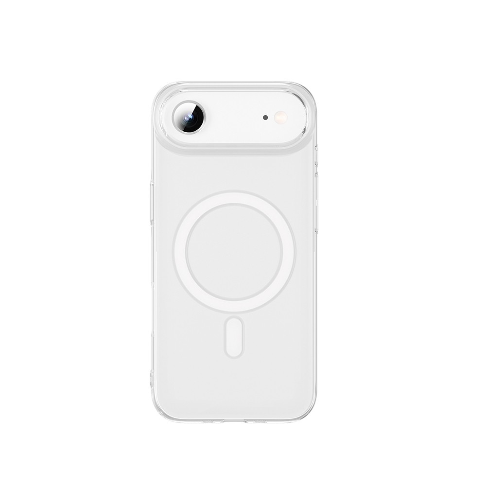 Apple iPhone 17 Air Kılıf M-safe Şarj Özellikli Wiwu YXK-207 Invisible Pro Sert PC Kapak