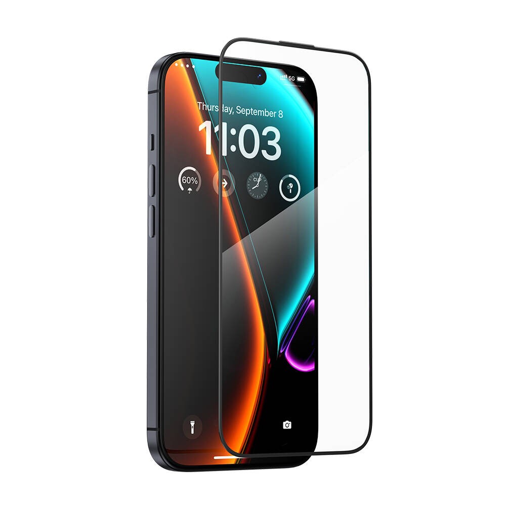 iPhone 14 Pro Max Benks Glass Warrior HD Cam Ekran Koruyucu + Kolay Uygulama Aparatlı