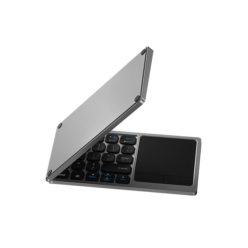 Wiwu FMK-04 Katlanabilir Bluetooth Kablosuz Multifonksiyonel Touchpad Klavye