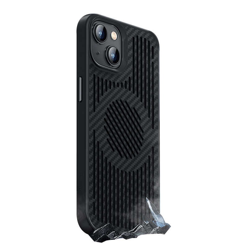 iPhone 14 Plus Kılıf Benks Magnetic Cooling Kevlar Soğutucu Özellikli Telefon Kılıfı