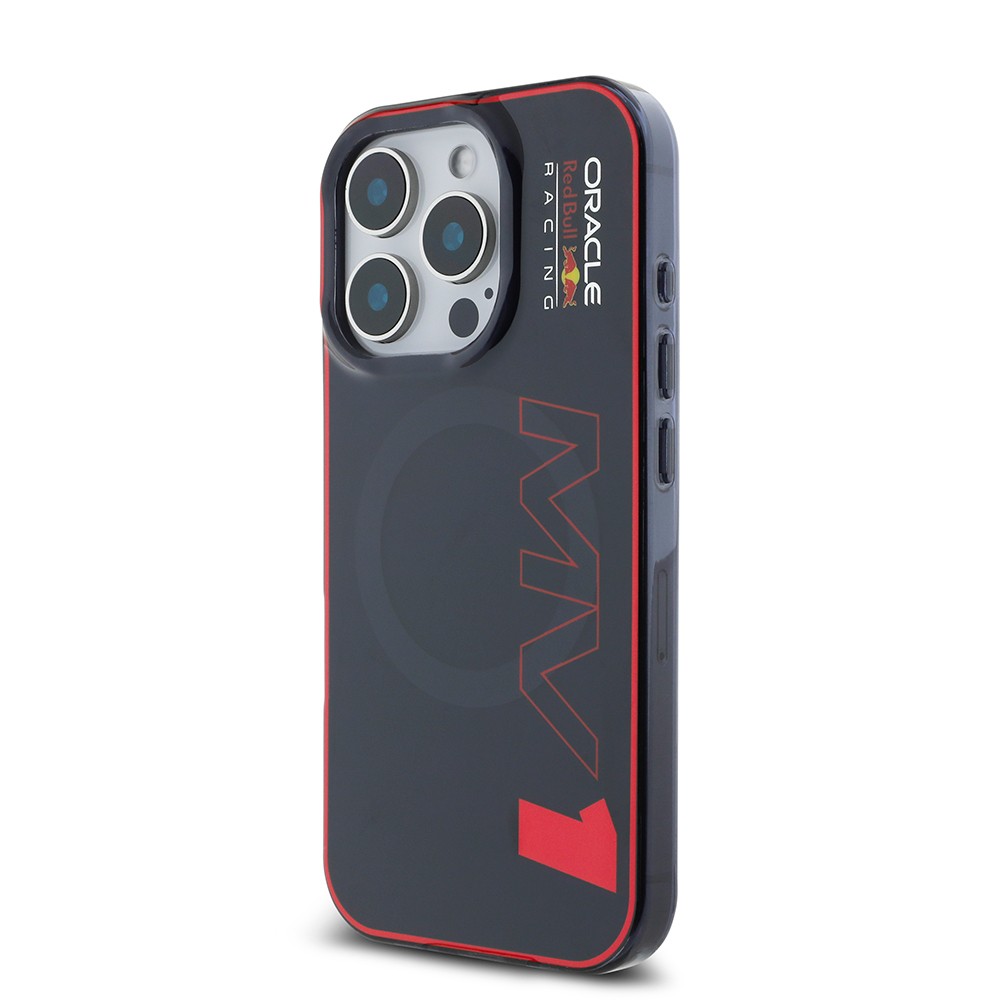 Apple iPhone 16 Pro Max Kılıf Redbull Orjinal Lisanslı Magsafe Şarj Özellikli Çift Katmanlı Sert PC Büyük Boy MV Kapak
