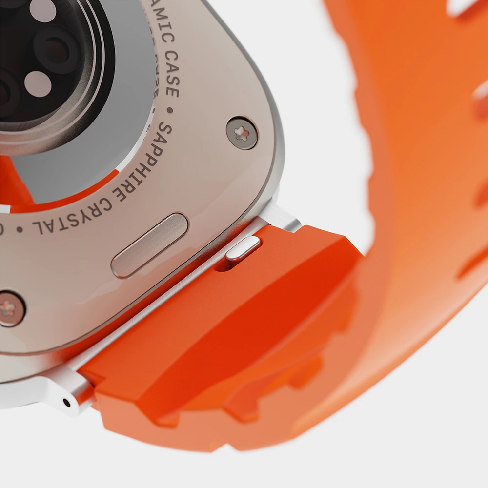 Apple Watch 44mm KRD-143 Silikon Kordon