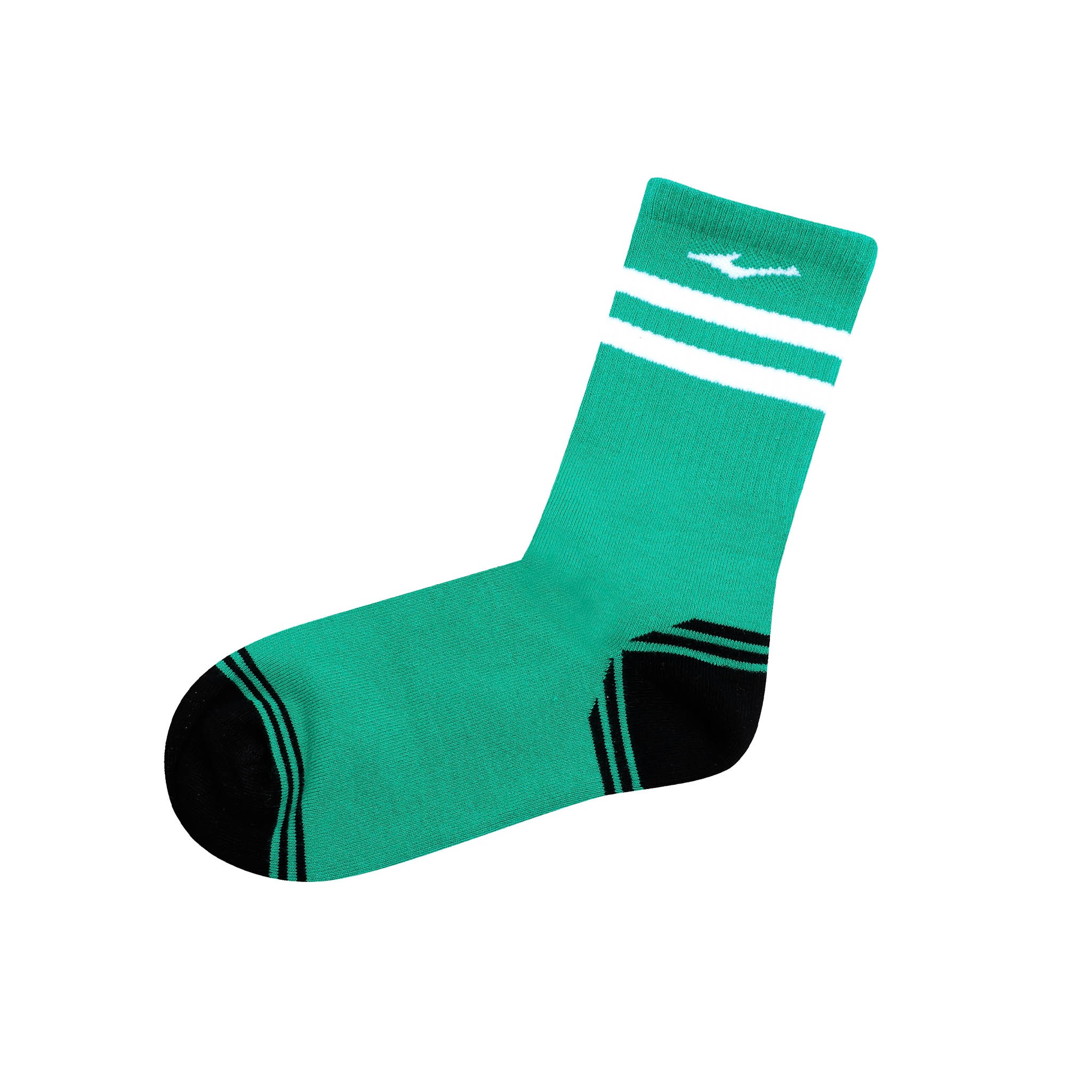 Spor Çorap - Koyu Yeşil/Siyah image