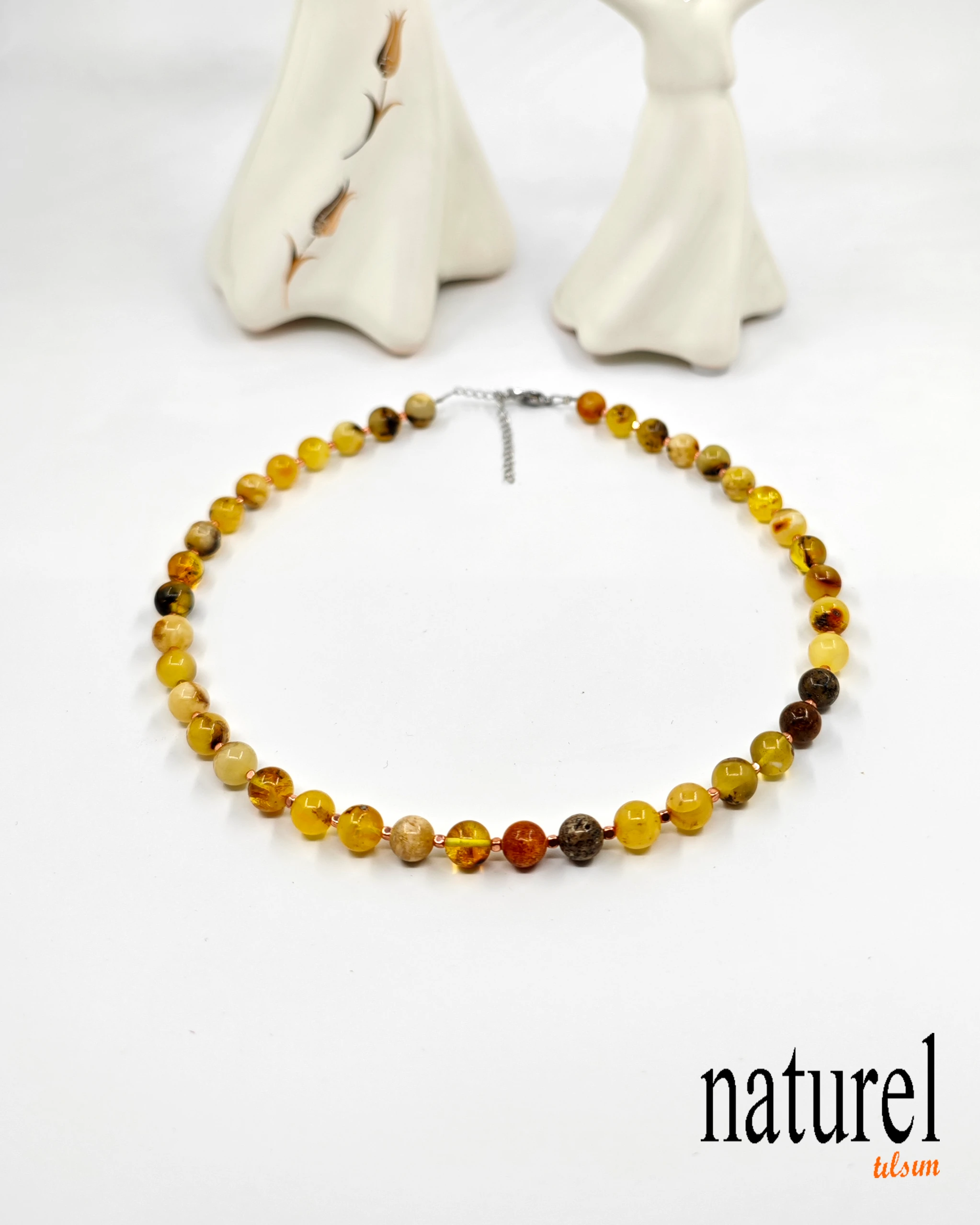 Kehribar Yetişkin Kolye