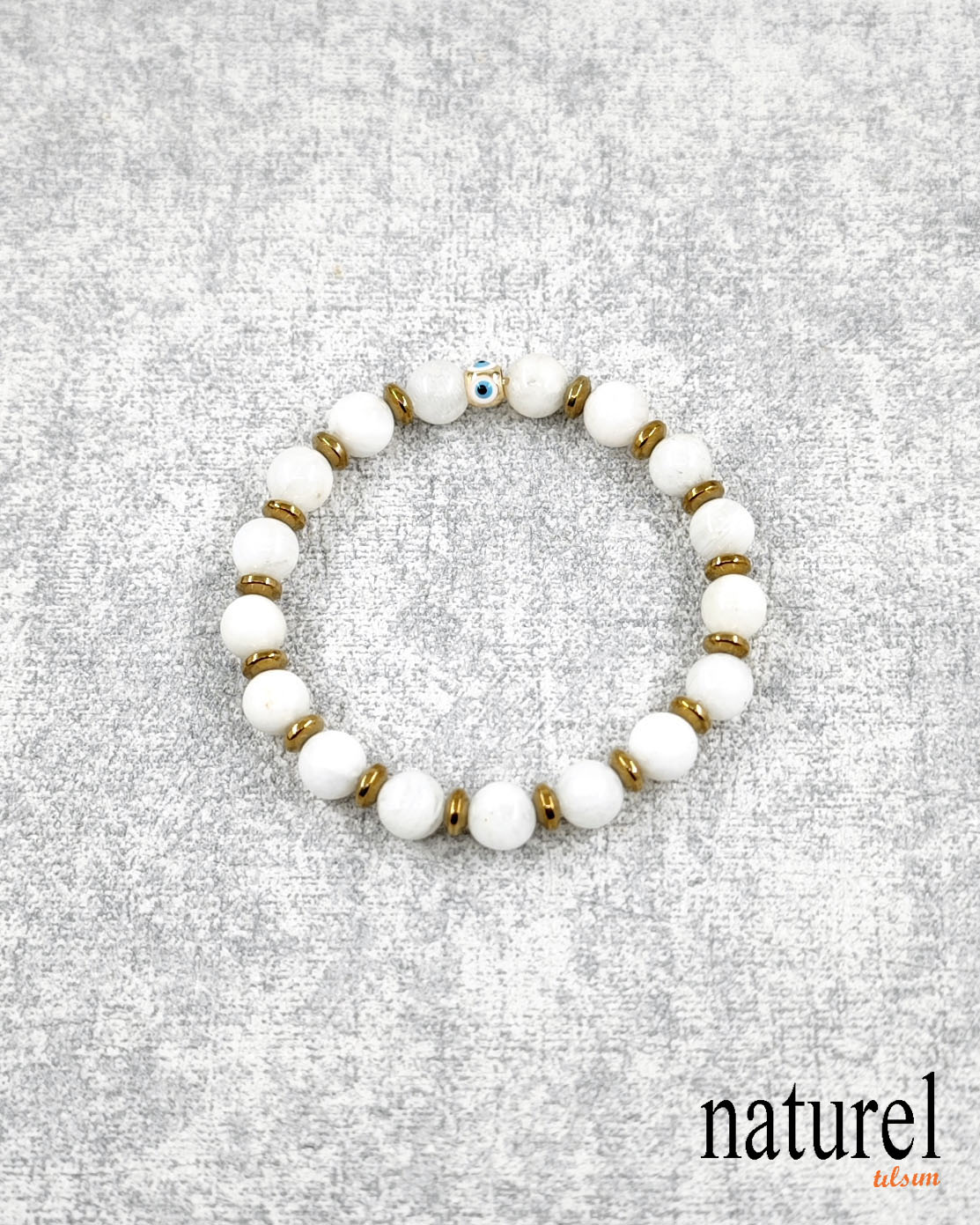 Doğal Ay Taşı Bileklik | Yeni Başlangıçların Taşı