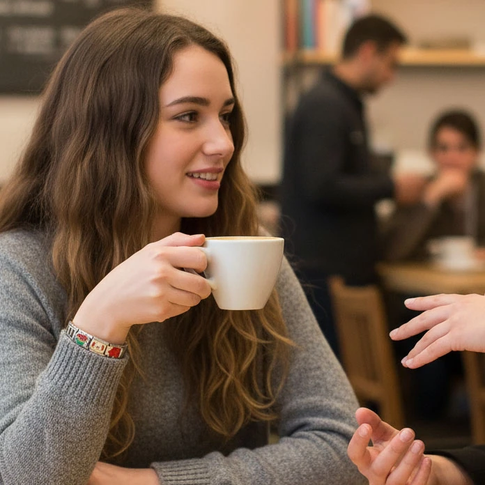 Unisex İtalyan Charm Bileklik Paslanmaz Çelik Bileklik