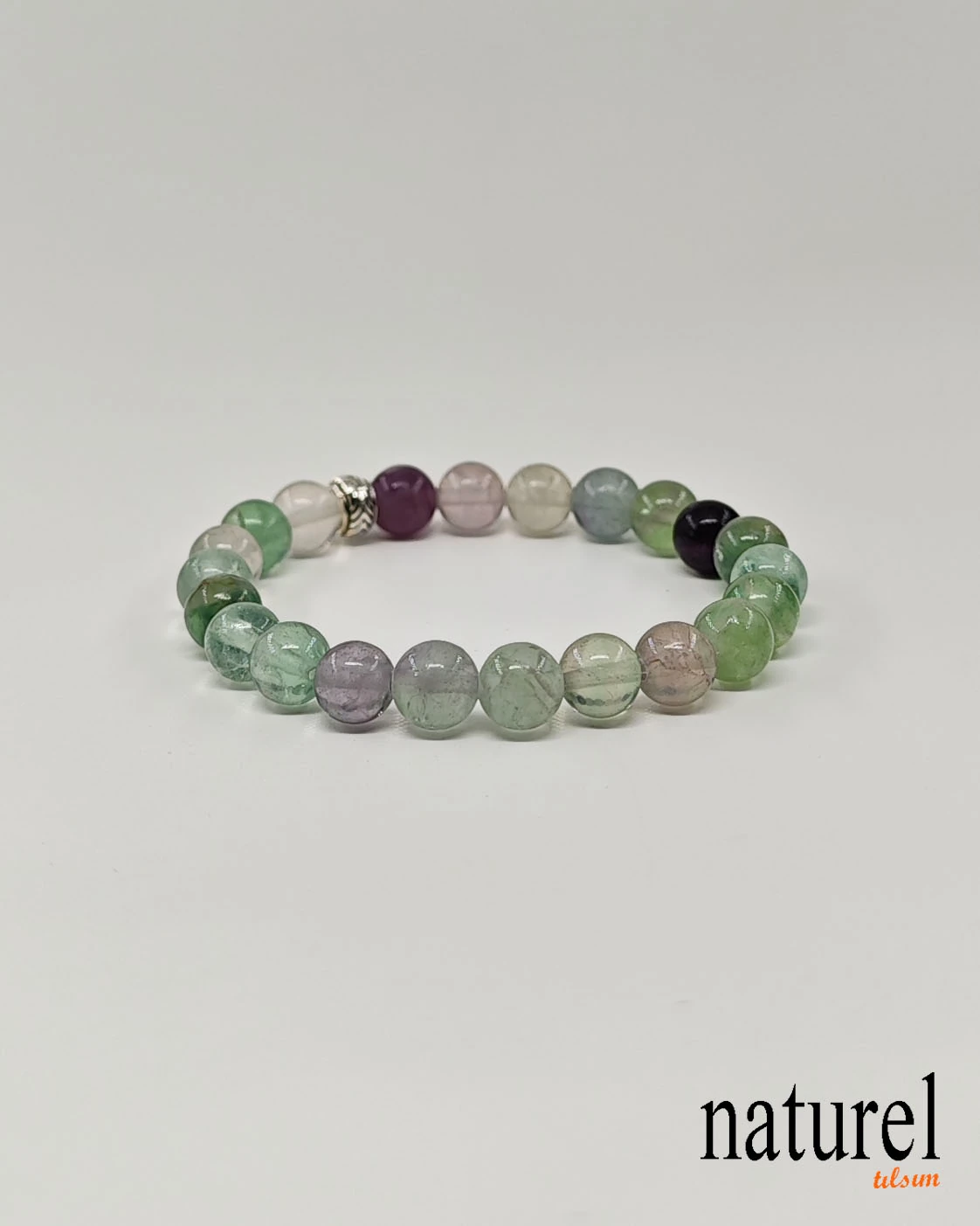  Florit 8mm Doğal Taş Bileklik