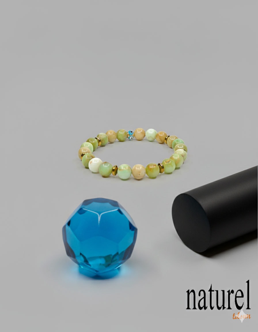 Opal Doğal Taş Unisex Bileklik