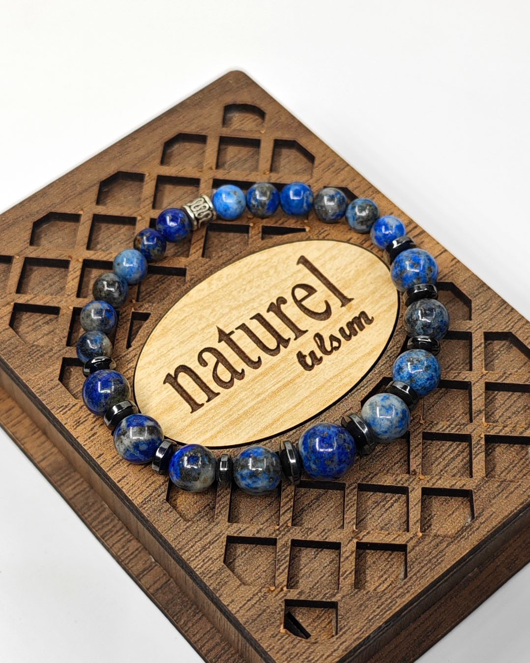 Lapis Lazuli Doğal Taş Bileklik