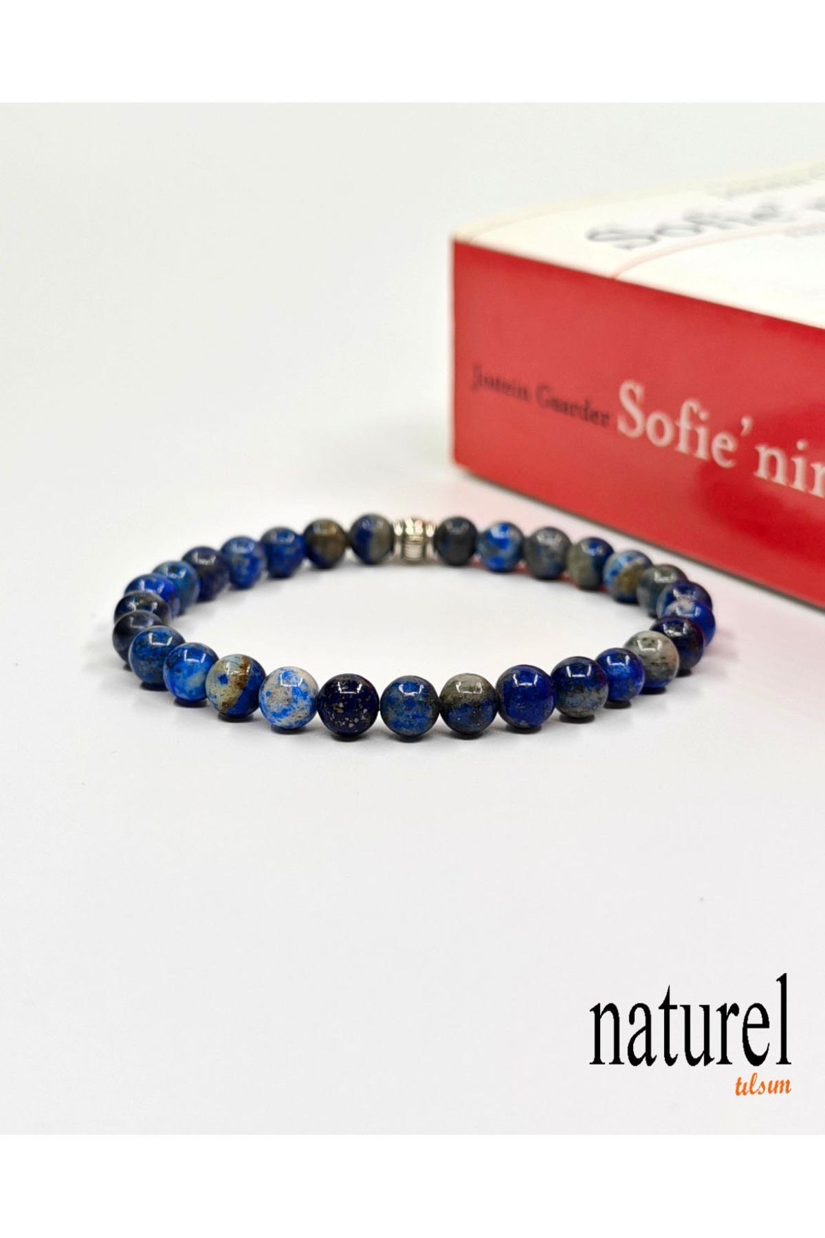 Lapi̇s Lazuli̇ 6mm Doğal Taş Unisex Bileklik 