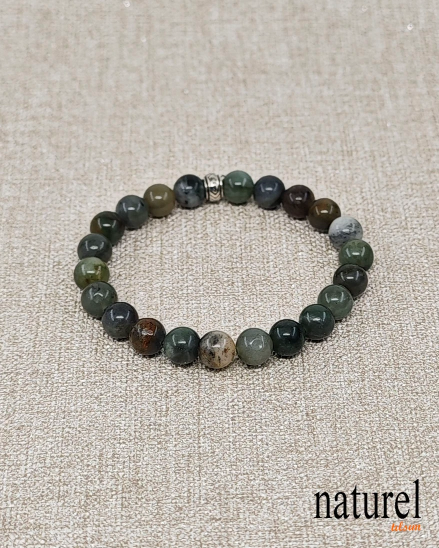 Afrika Yeşim 8mm Doğal Taş Bileklik