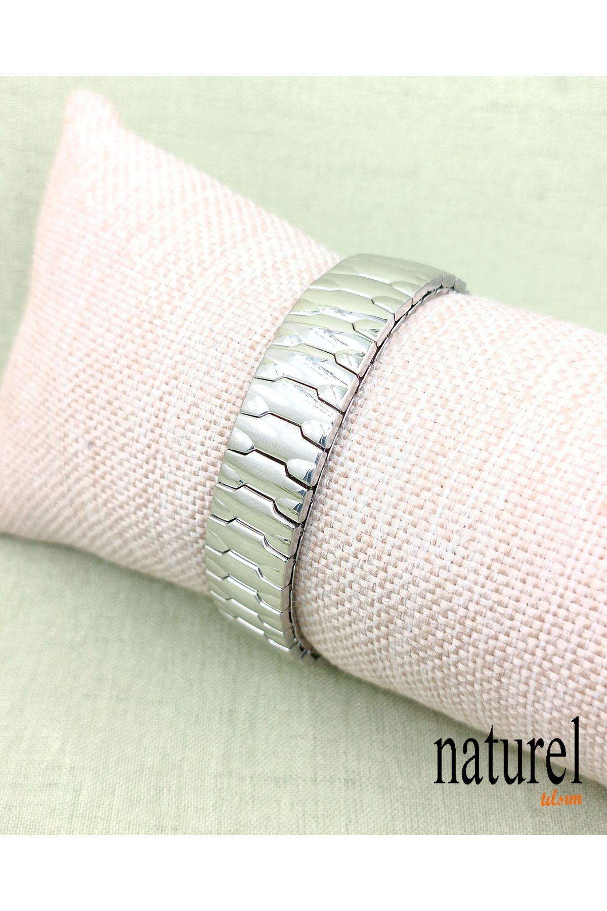 Unisex Italyan Charm Bileklik Paslanmaz Çelik Bileklik