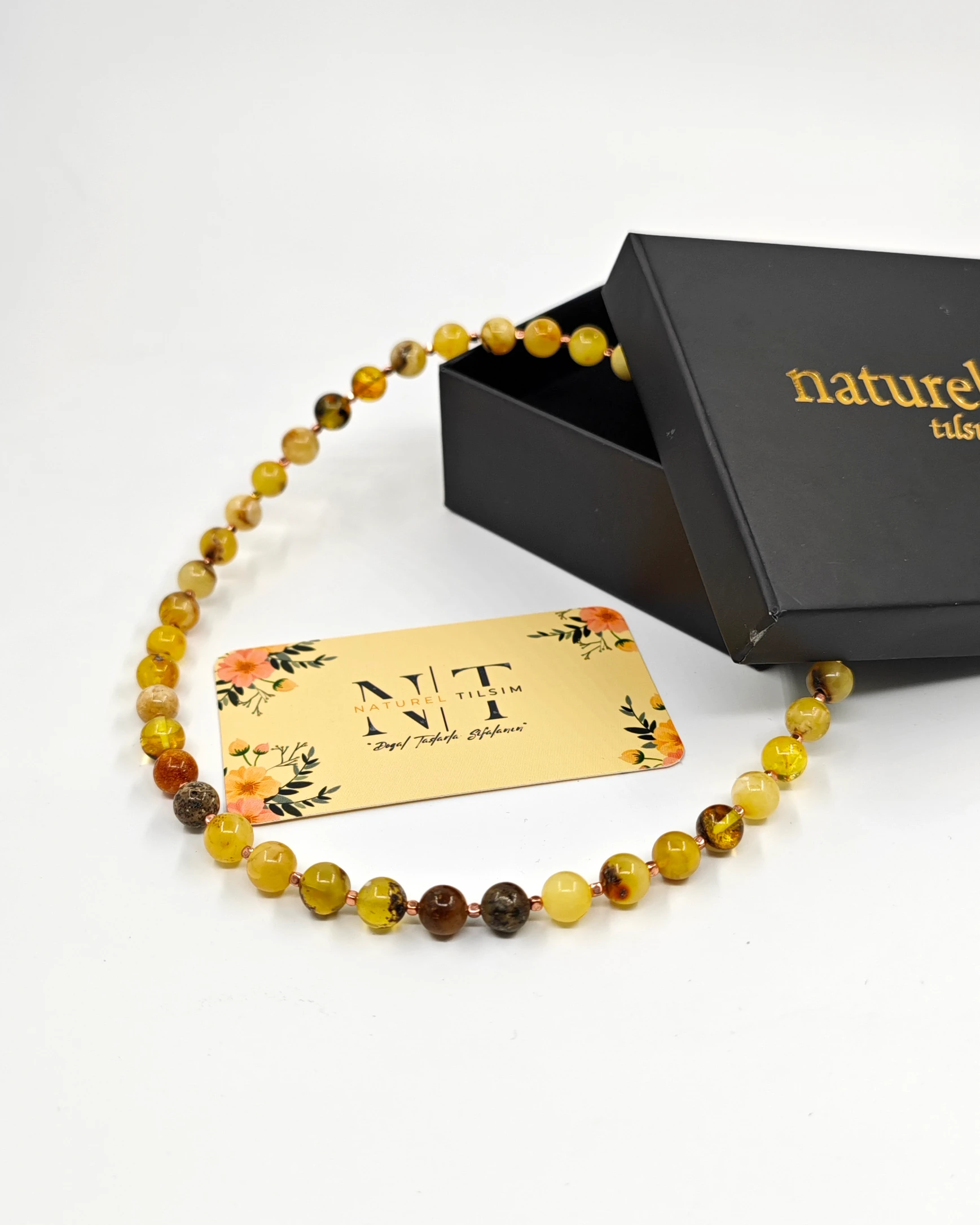 Kehribar Yetişkin Kolye