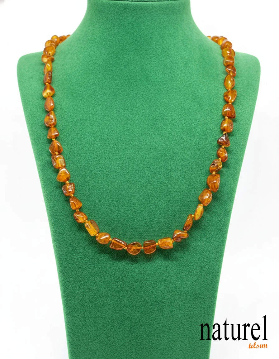 Kehribar Yetişkin Kolye