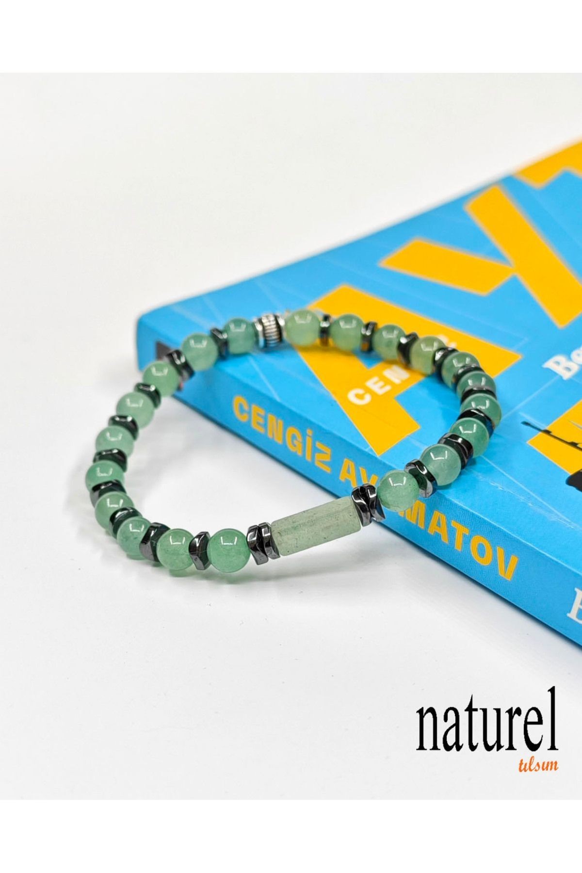 Aventurin & Hematit Doğal Taş Bileklik