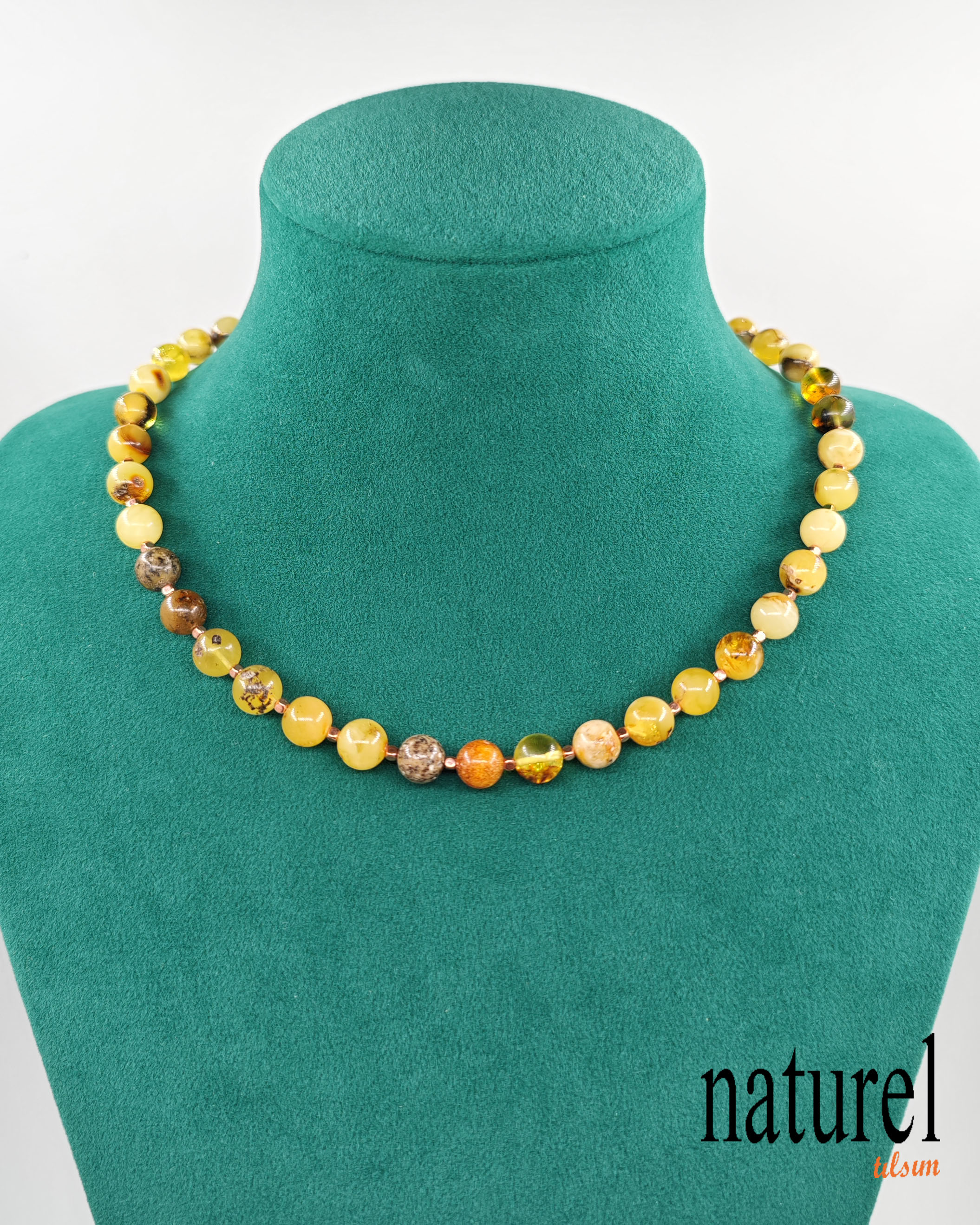 Kehribar Yetişkin Kolye