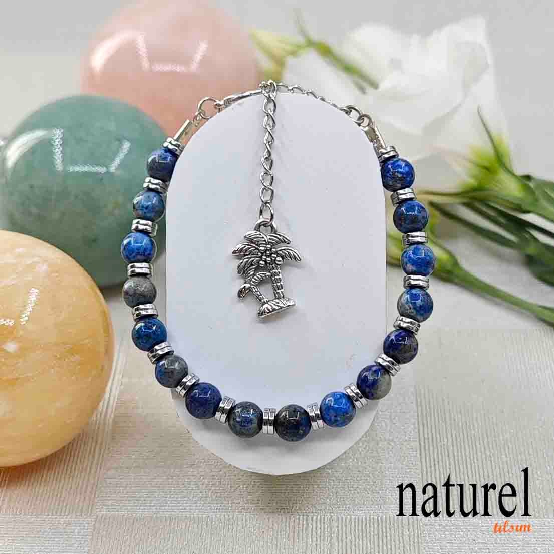 Lapis Lazuli Doğal Taş 6mm Bileklik